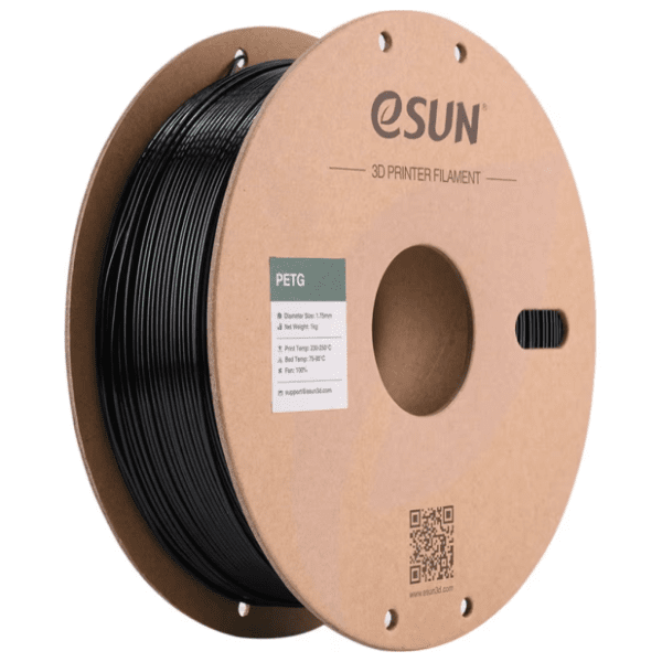eSUN PETG 1kg Black 1,75mm 3D filament