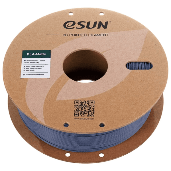 eSUN PLA Matte 1,75 mm Dark Grey 3D filament