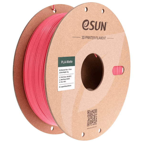 eSUN PLA Matte 1,75 mm Strawberry Red 3D filament