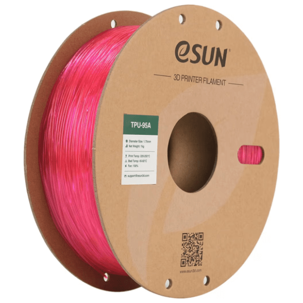 eSUN TPU-95A 1,75 mm Provansalno Ružičasta 3D filament