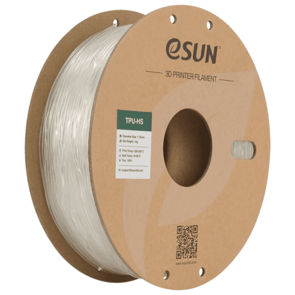 eSUN TPU HS 1,75 mm Clear 3D filament