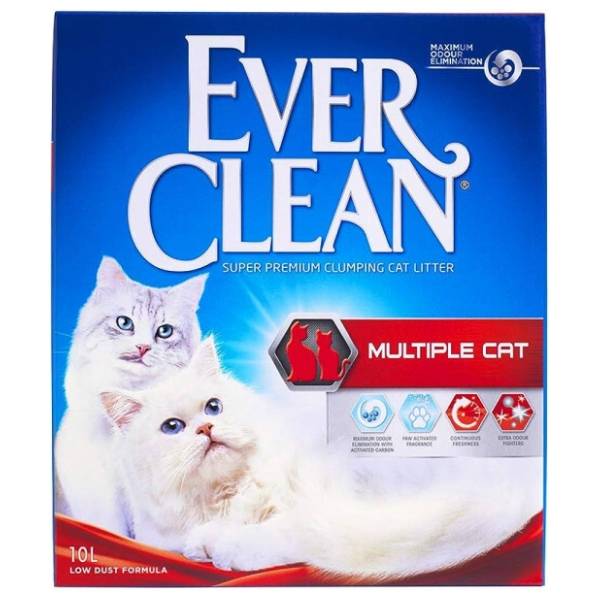 EVERCLEAN Multiple cat grudvajući posip za više mačaka 10l