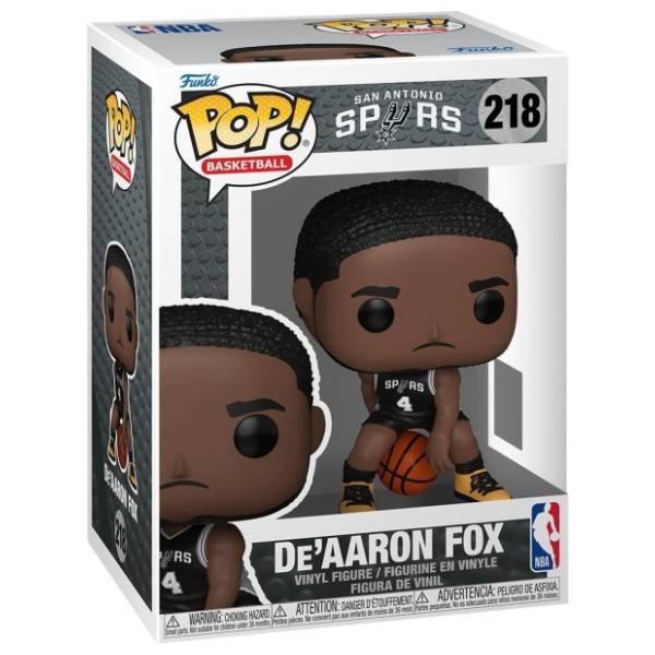 Figura De Aaron Fox Spurs NBA FUNKO