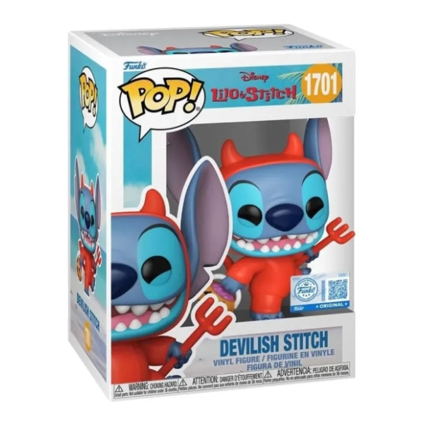 Figura Devilish Stitch Lilo & Stitch FUNKO