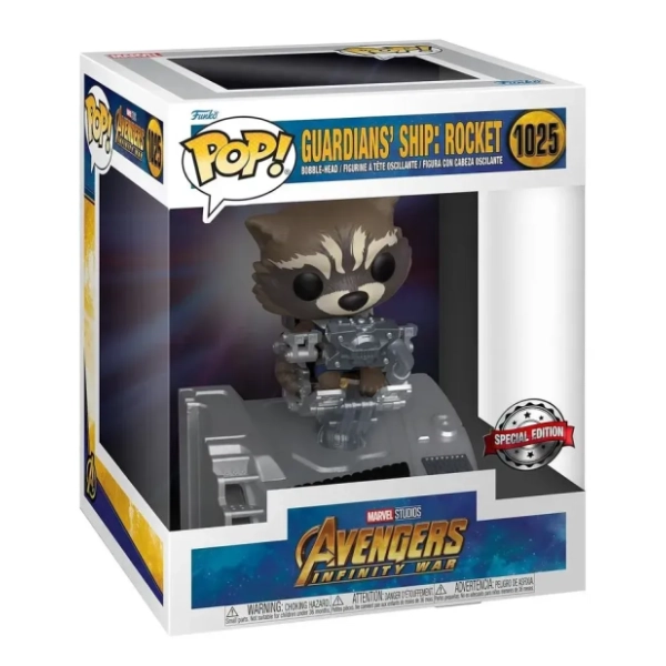 Figura Rocket Guardians Ship Avengers Infinity War FUNKO