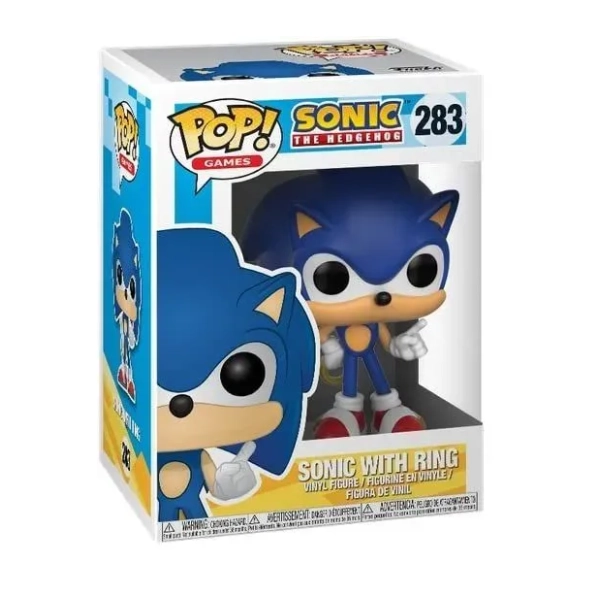 Figura Sonic with ring Sonic The Hedgehog FUNKO