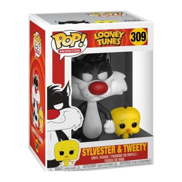 Figura Sylvester & Tweety Looney Tunes FUNKO