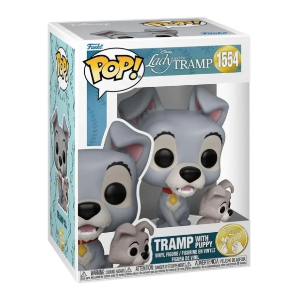 Figura Tramp with Puppy Lady And The Tramp FUNKO