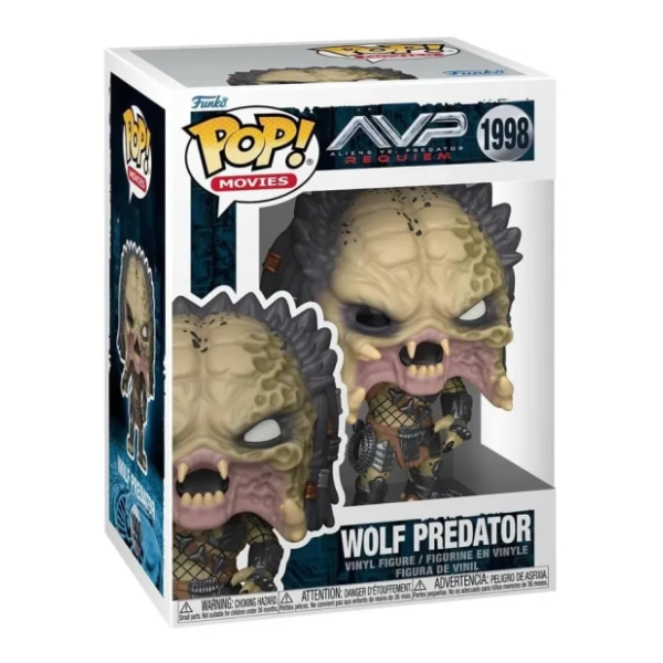 Figura Wolf Predator  Alien Vs Predator Requiem FUNKO