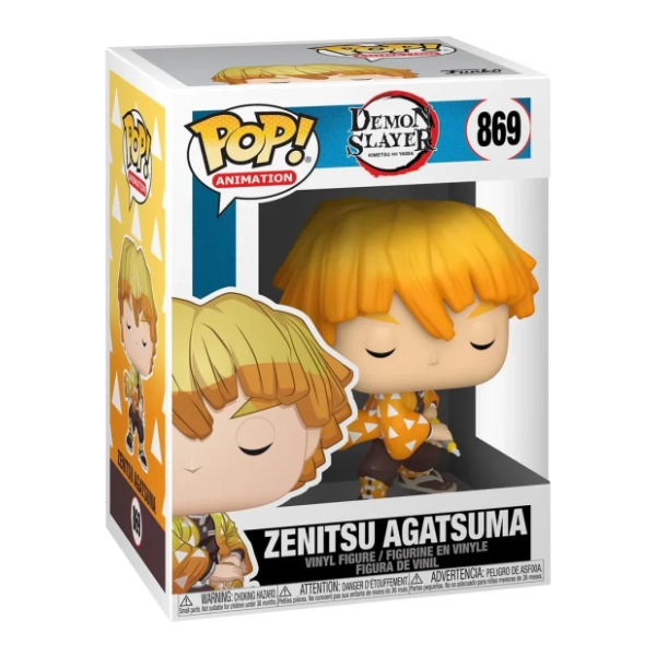 Figura Zenitsu Agatsuma Demon Slayer FUNKO