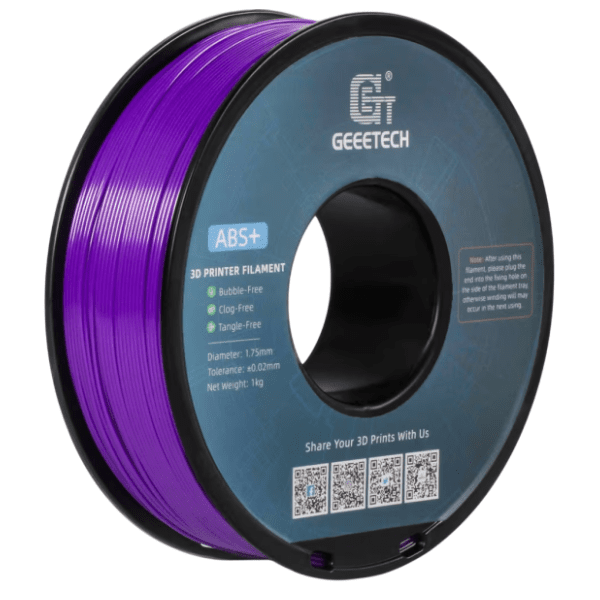GEEETECH ABS+ 1,75 mm Purple 3D filament