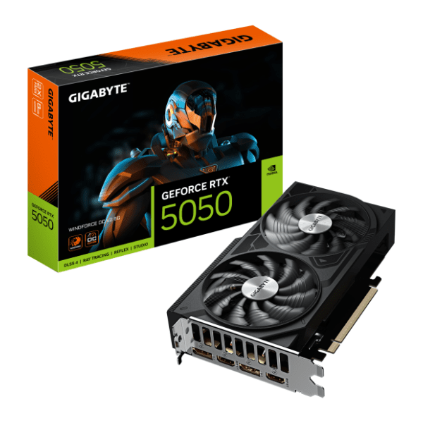 GIGABYTE nVidia GeForce RTX 5050 WINDFORCE OC V2 8GB GDDR6 128-bit grafička kartica