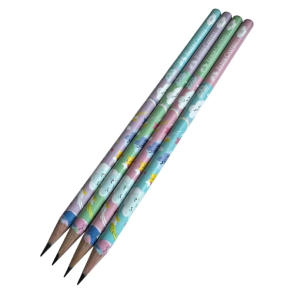 Grafitna olovka FABER CASTELL cute clouds 2B 1kom