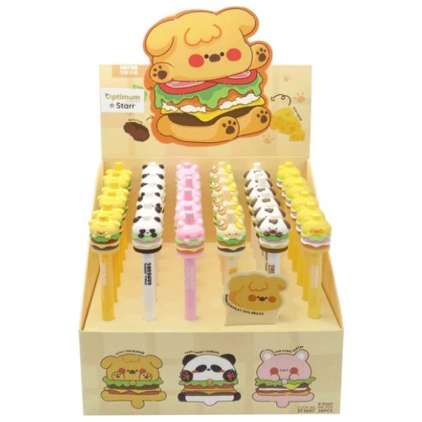 Hemijska olovka OPTIMUM animal hamburger 1kom