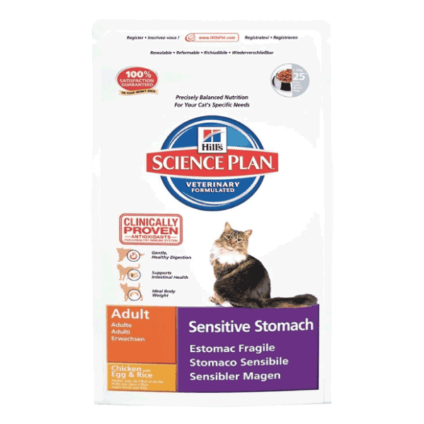 HILL'S Science Plan sensitive stomach hrana za mačke 1,5kg