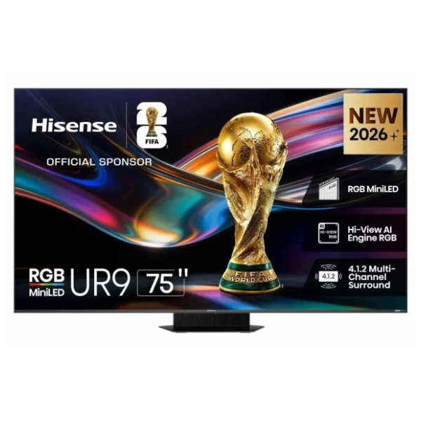HISENSE RGB-MiniLED televizor 75'' 4K 75UR9S