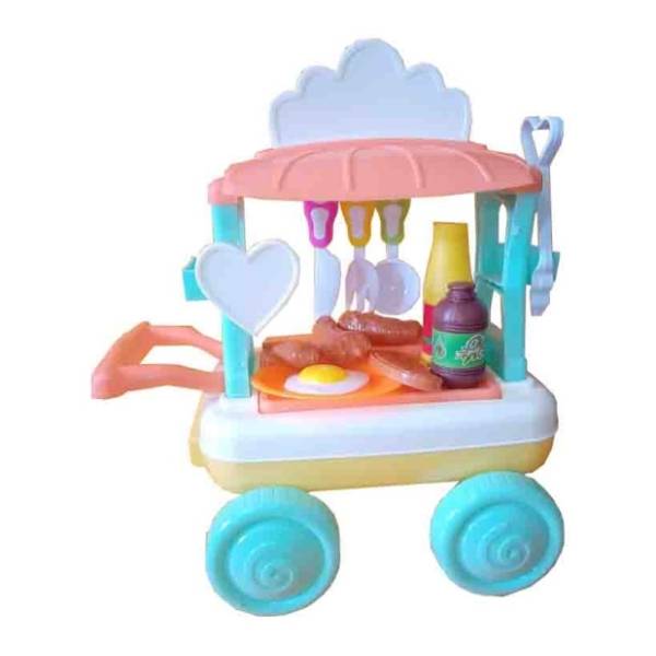 Igračka barbecue car roštilj set kolica OPTIMUM OP851