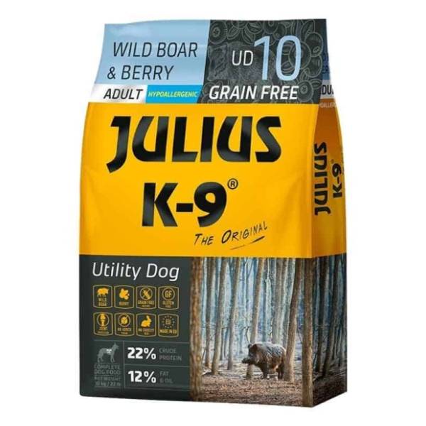 JULIUS K-9 Grain free adult hrana za pse veprovina 10kg