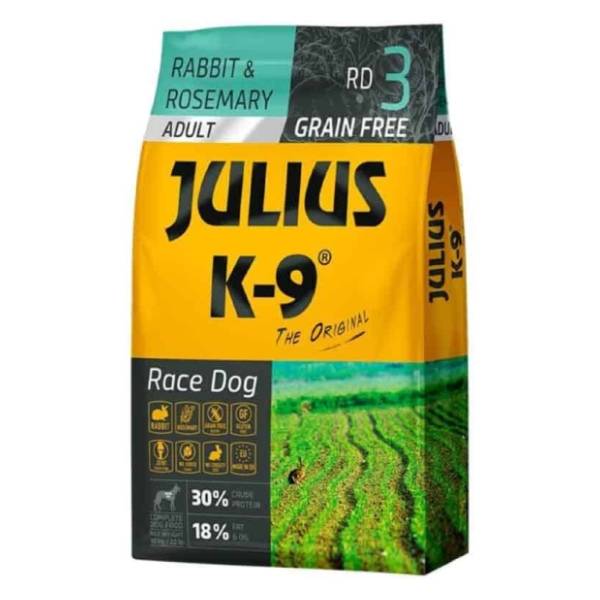 JULIUS K-9 Grain free adult hrana za pse zečetina ruzmarin 10kg