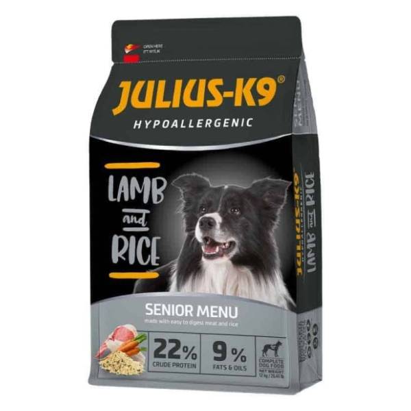 JULIUS K-9 Senior hypoallergenic jagnjetina i pirinač 12kg