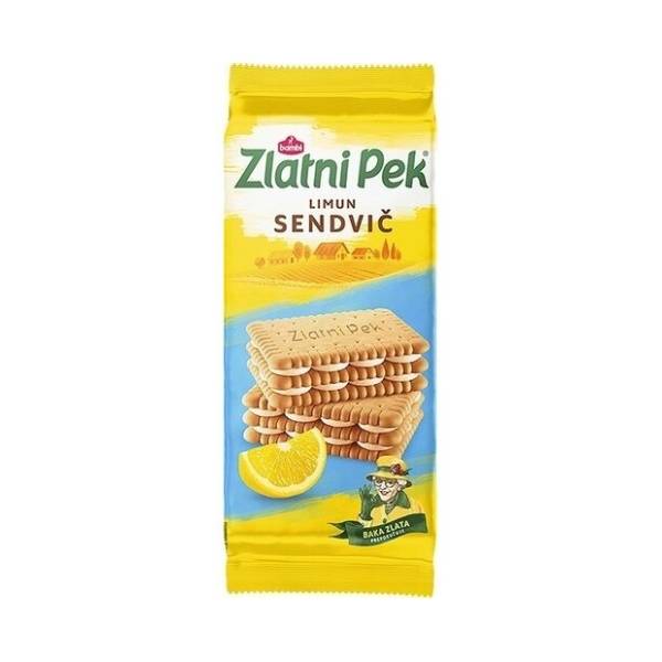 Keks ZLATNI PEK limun sendvič 144g