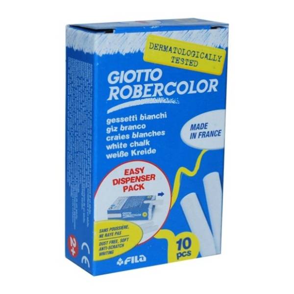 Kreda GIOTTO bela 10kom