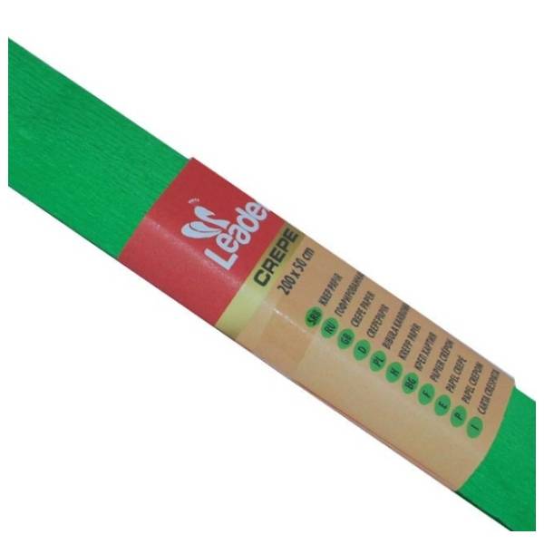 Krep papir LEADER zeleni 1kom