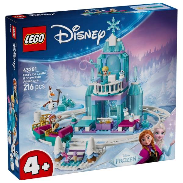 LEGO Disney Elsin ledeni zamak i snežna avantura 43281