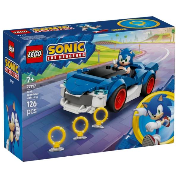 LEGO Sonic automobil Munja Zvezda brzine 77117