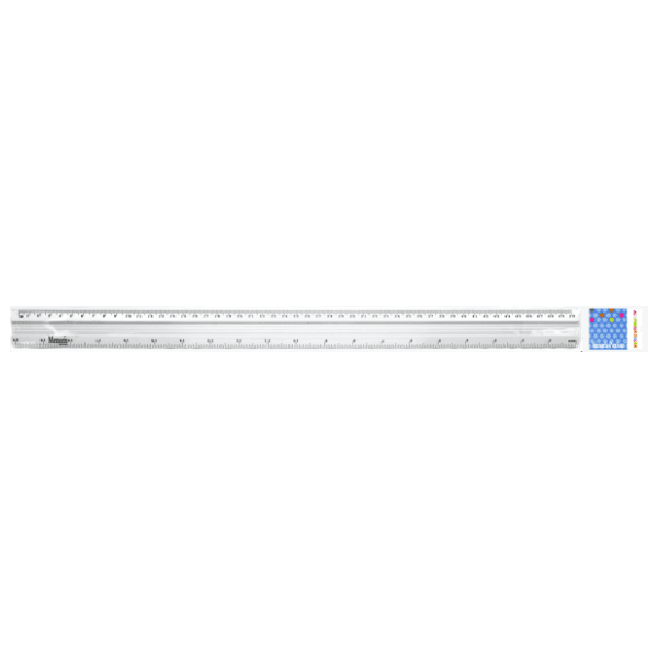 Lenjir metalni OPTIMUM Memoris 50cm