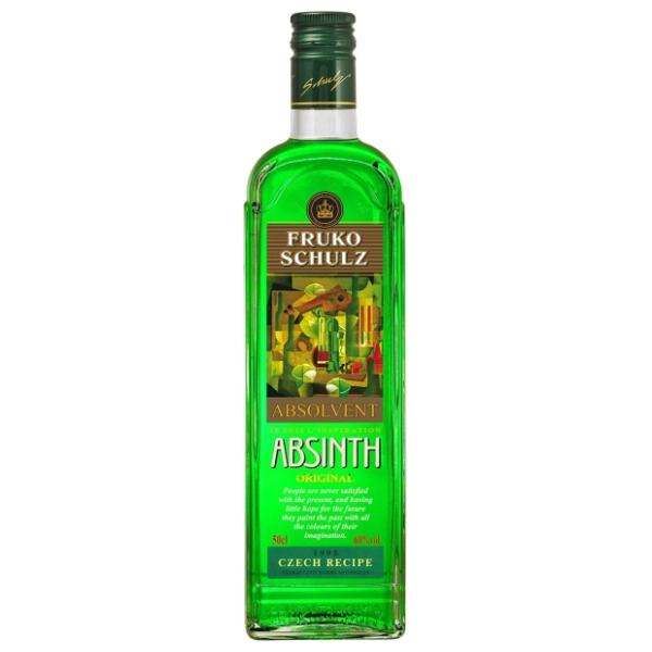 Liker FRUKO SCHULZ Absinthe Absolvent 70% 0.5l