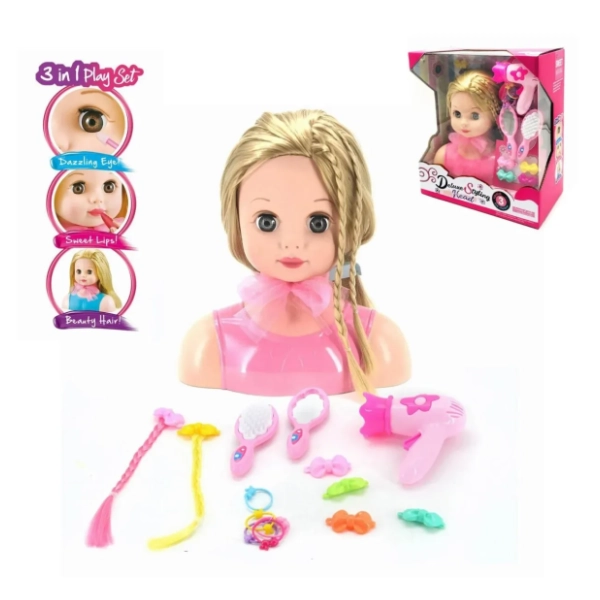 Lutka model za uređivanje kose DENIS TOYS