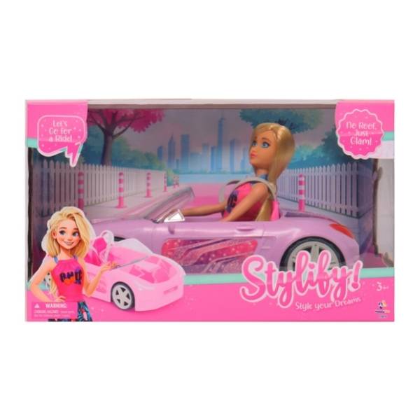 Lutka u automobilu 31cm STYLIFY