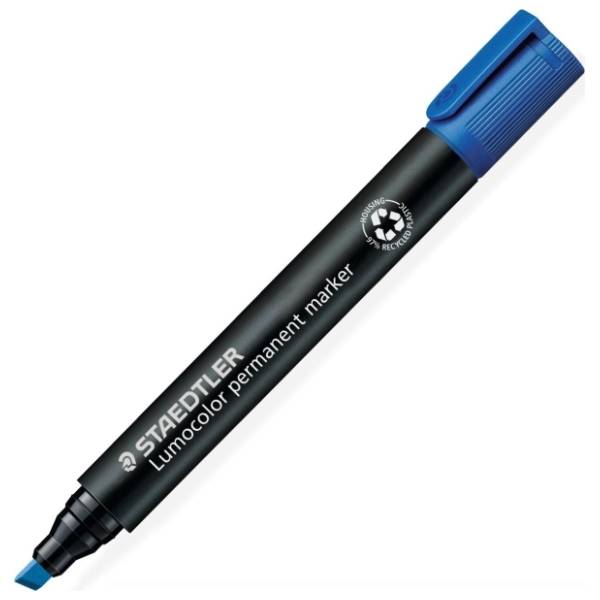 Marker STAEDTLER lumo kosi plavi 1kom