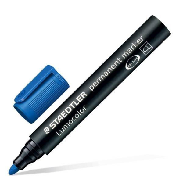 Marker STAEDTLER lumo obli plavi 1kom