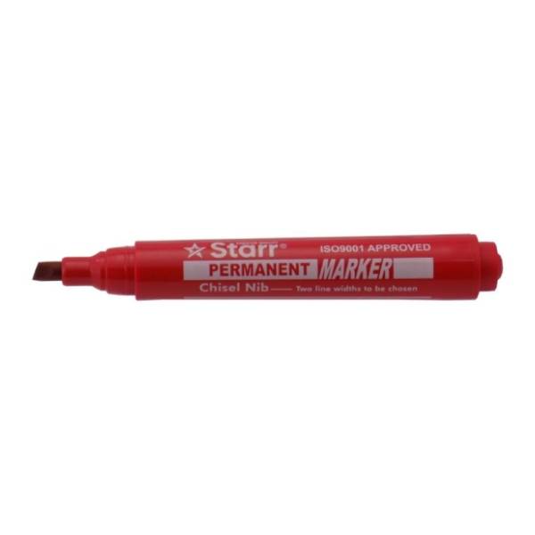 Marker STARR sa kosim vrhom crveni 1kom