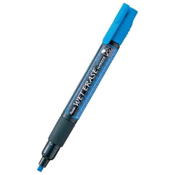 Marker tečna kreda PENTEL Weterase SMW26 plavi 1kom