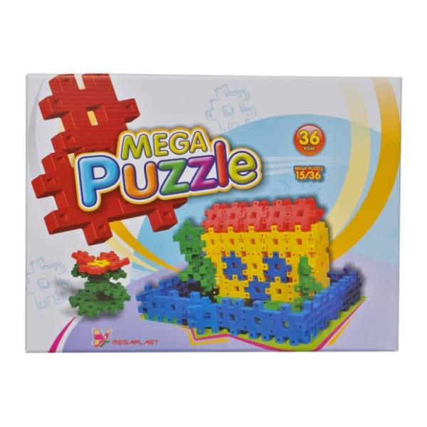 Mega puzzle MEGAPLAST 36kom