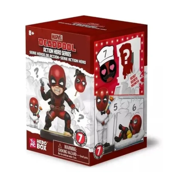 Mini figura Deadpool Action Heroes Blind Box YUME 1kom