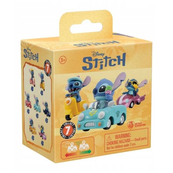 Mini figura Lilo And Stitch Pullback Vehicles Blind HERO BOX