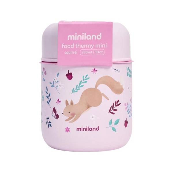 MINILAND termos za hranu veverica 280ml