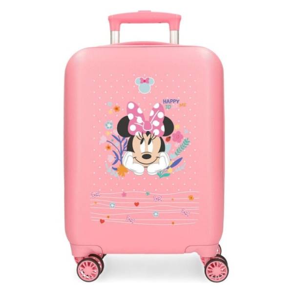 MINNIE kofer za decu happy to be me pink 50cm 