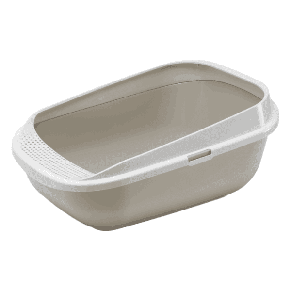 MODERNA Large comfy cat posuda za posip sa ramom siva