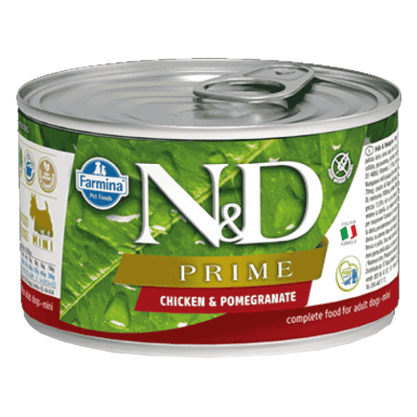 N&D Prime mini adult hrana za pse piletina i nar 140g