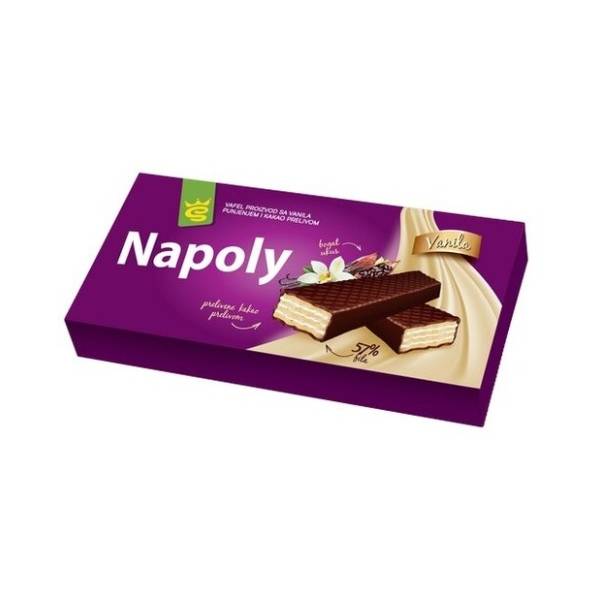 Napolitanke SO TASTY Napoly kakao i vanila punjenje 200g