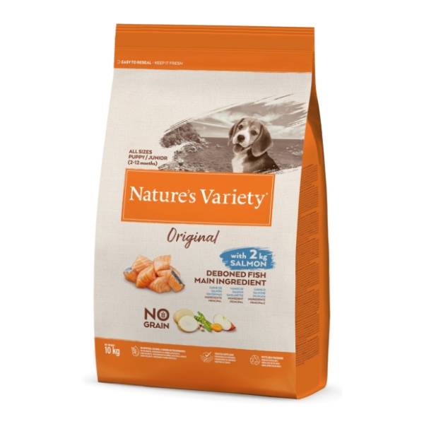 NATURES VARIETY Original gain free hrana za pse losos 10kg