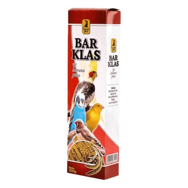 NUTRIPET Bar klas poslastica za ptice 100g