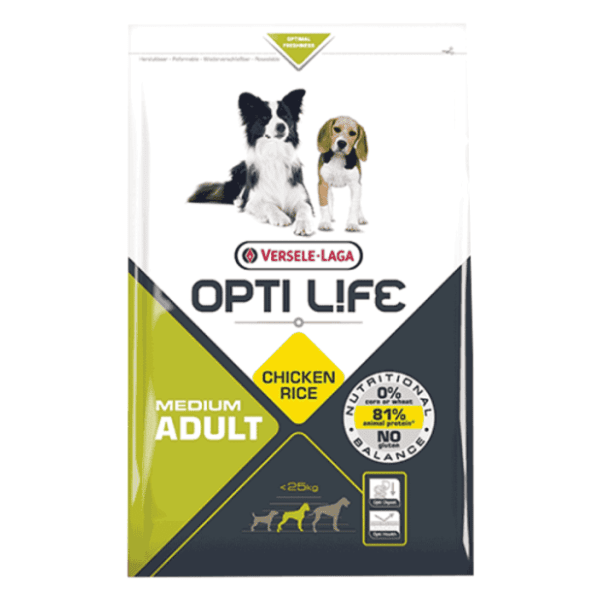 OPTI LIFE Medium adult hrana za pse 2,5kg