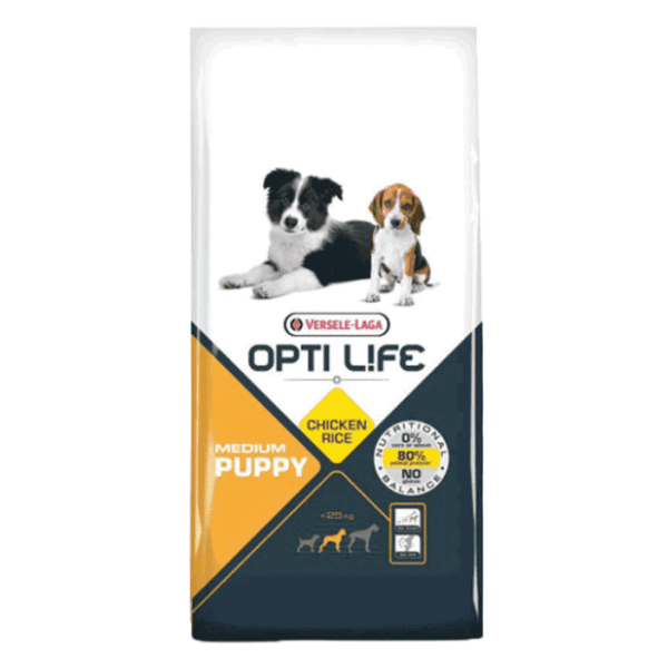 OPTI LIFE Medium puppy hrana za pse 2,5kg