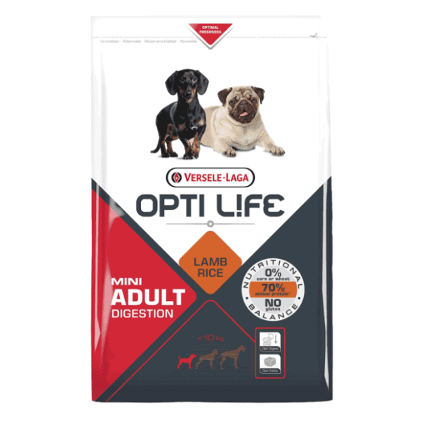 OPTI LIFE Mini adult digestion hrana za pse 2,5kg